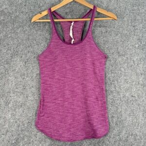 Lululemon Tank Womens 6 Purple Racerback Lightweight Scoop Neck What the Singlet